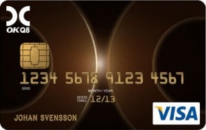 okq8 visa