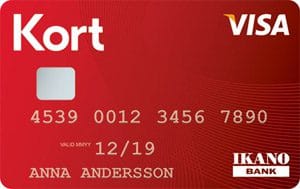 Ikano visa kreditkort