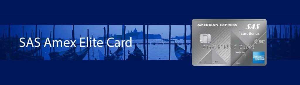 SAS eurobonus American Express Elite credit card